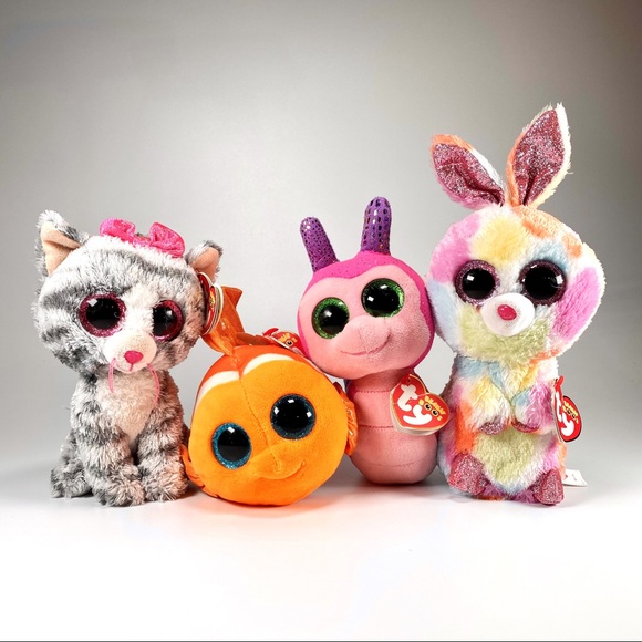 Ty Beanie Boo Lot of 4 With Tags